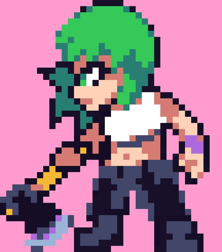 Lily Evil(OC) Battle Stance