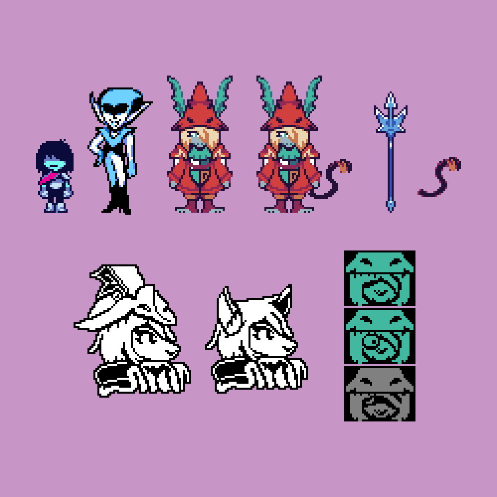Freya Crescent Deltarune Styled Preview
